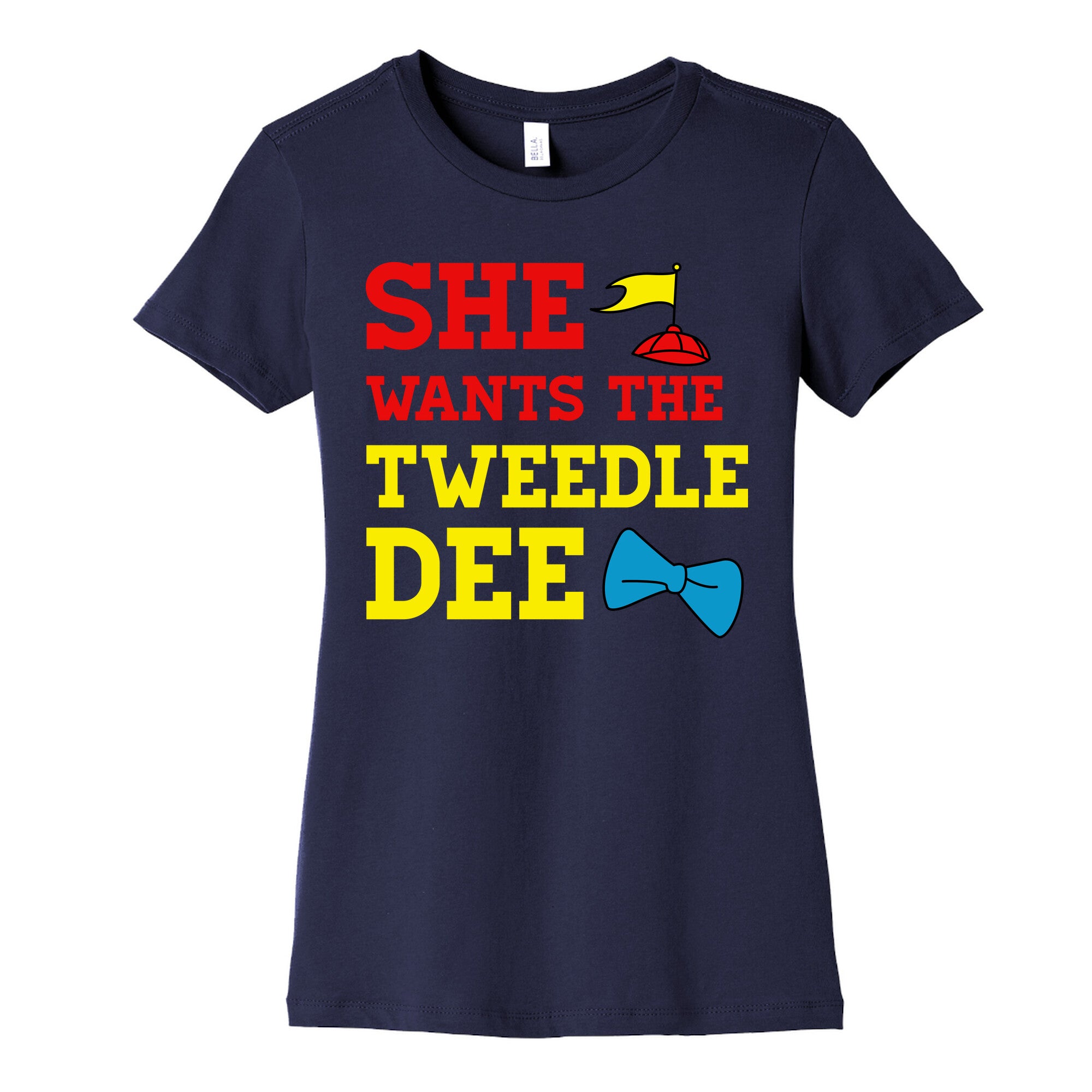 She Wants The Tweedle Dee Women's Cotton Tee
